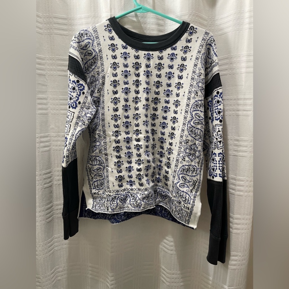 Free people reversible sweater